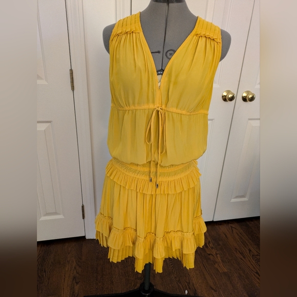Ramy Brook  Hadley Yellow Mini, XSmall - Picture 1 of 8